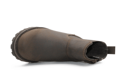Timberland Courma Chelsea Boots Donkerbruin Leer – Kinderschoenen met Rits - hatshoe