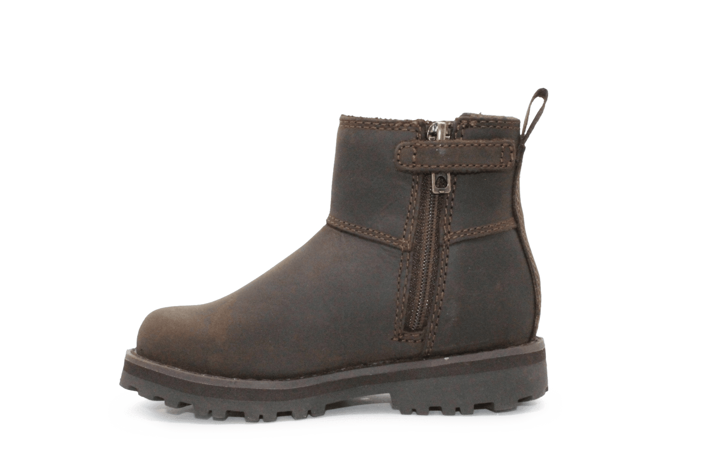 Timberland Courma Chelsea Boots Donkerbruin Leer – Kinderschoenen met Rits - hatshoe