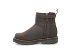 Timberland Courma Chelsea Boots Donkerbruin Leer – Kinderschoenen met Rits - hatshoe