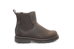 Timberland Courma Chelsea Boots Donkerbruin Leer – Kinderschoenen met Rits - hatshoe