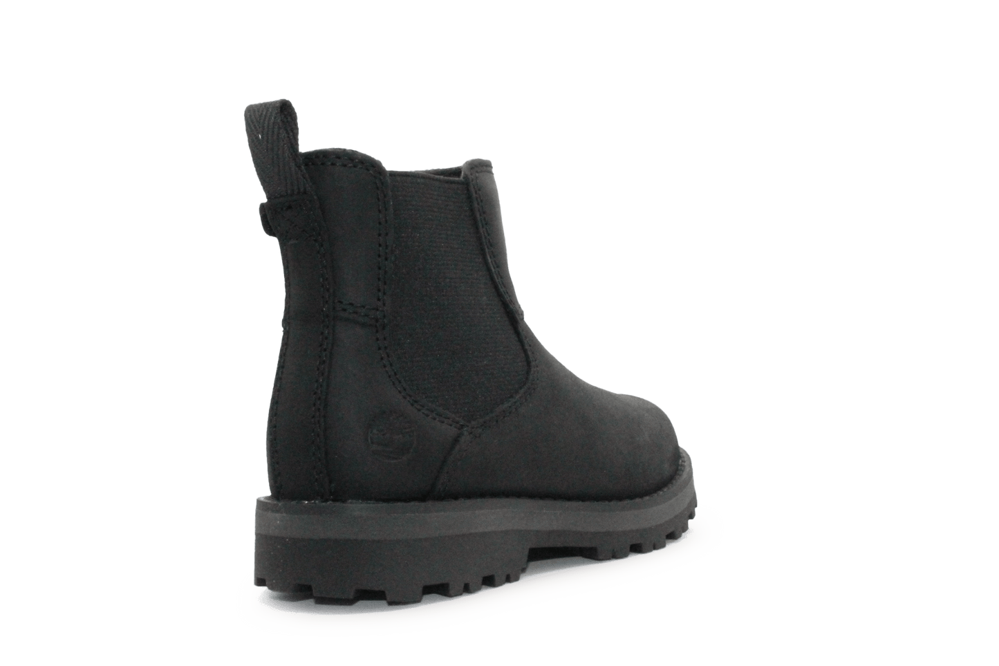 Timberland Courma Chelsea Boots Zwart Leer – Kinderschoenen met Rits - hatshoe