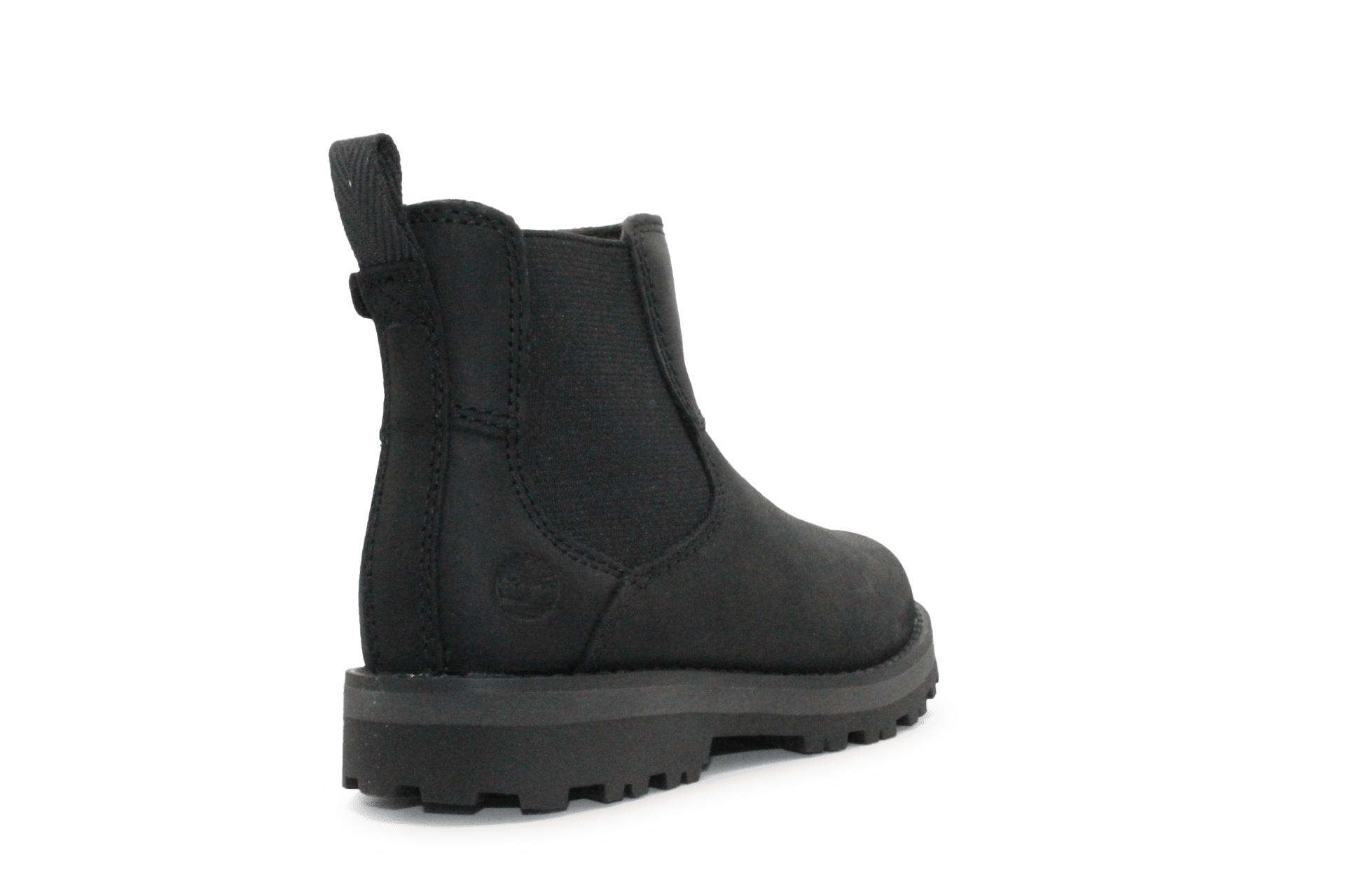 Timberland Courma Chelsea Boots Zwart Leer – Kinderschoenen met Rits - hatshoe