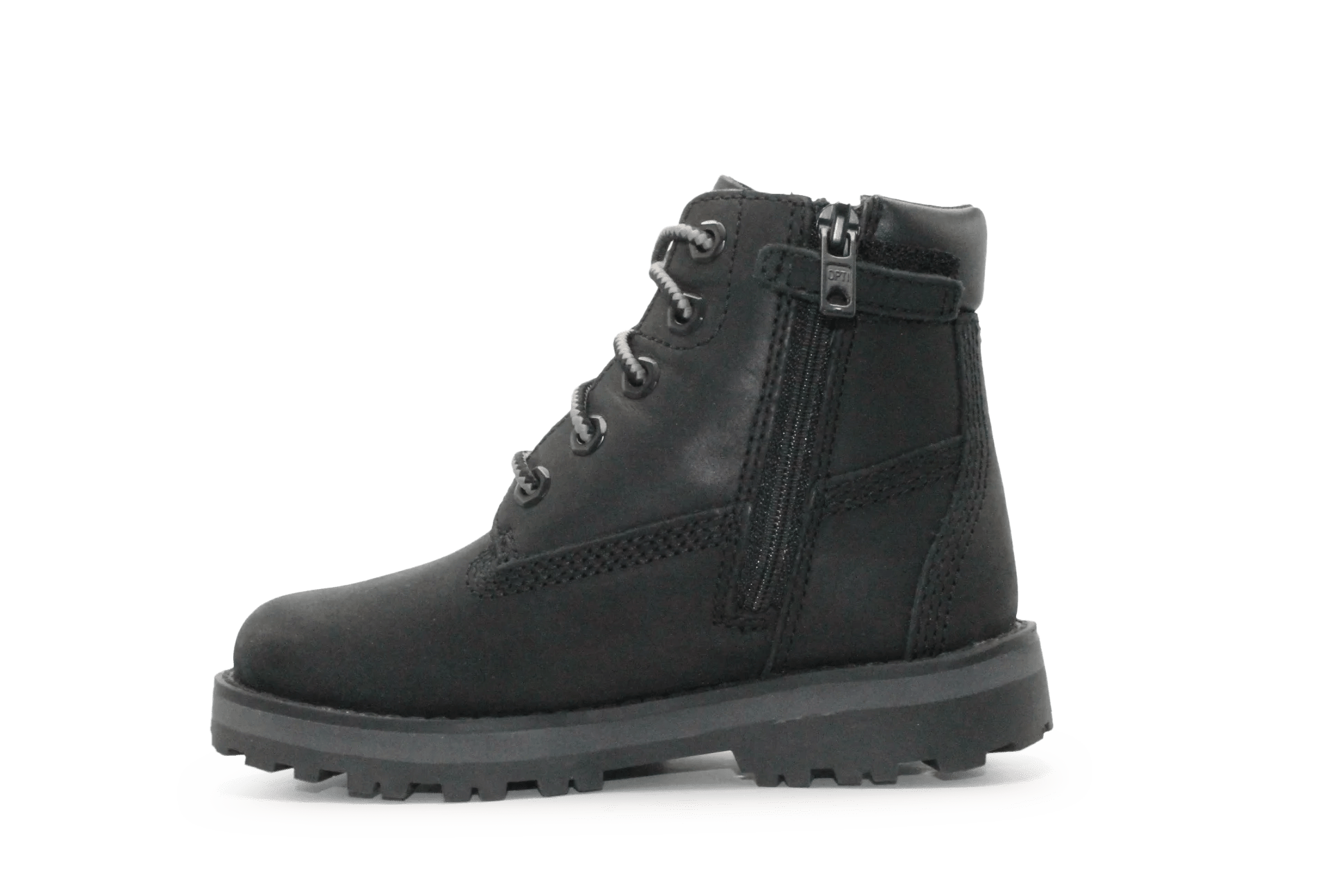 Timberland Courma Mid Lace Boots Black Leer – Met Rits