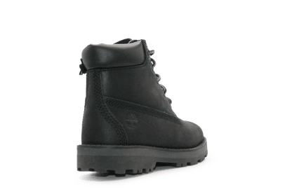 Timberland Courma Mid Lace Boots Black Leer – Met Rits - hatshoe