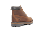 Timberland Courma Mid Lace Boots Medium Brown Leer – Met Rits en Gerecycled Materiaal - hatshoe