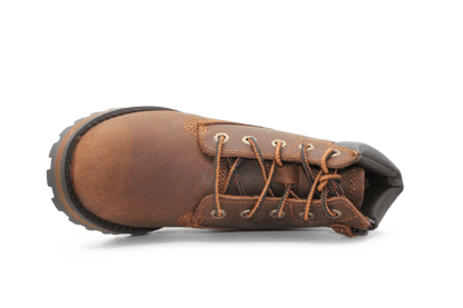 Timberland Courma Mid Lace Boots Medium Brown Leer – Met Rits en Gerecycled Materiaal - hatshoe