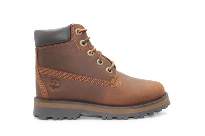 Timberland Courma Mid Lace Boots Medium Brown Leer – Met Rits en Gerecycled Materiaal - hatshoe