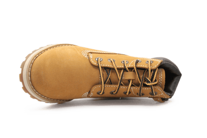 Timberland Courma Mid Lace Boots Wheat Leer – Met Rits en Gerecycled Materiaal - hatshoe