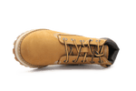 Timberland Courma Mid Lace Boots Wheat Leer – Met Rits en Gerecycled Materiaal - hatshoe