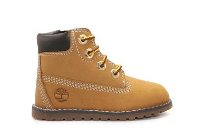 Timberland Pokey Pine Boots Wheat Leer – Peuterboots met Splash Blaster™ - hatshoe