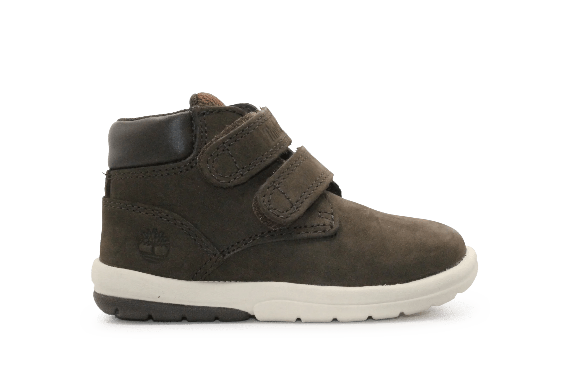 Timberland Toddle Tracks Klittenbandschoenen Dark Brown – Peuterschoenen van Premium Leer
