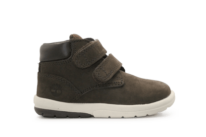 Timberland Toddle Tracks Klittenbandschoenen Dark Brown – Peuterschoenen van Premium Leer - hatshoe