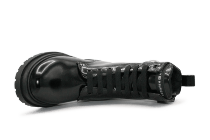 Tommy Hilfiger Meisjes Boots Lak Gesp - Zwart - hatshoe