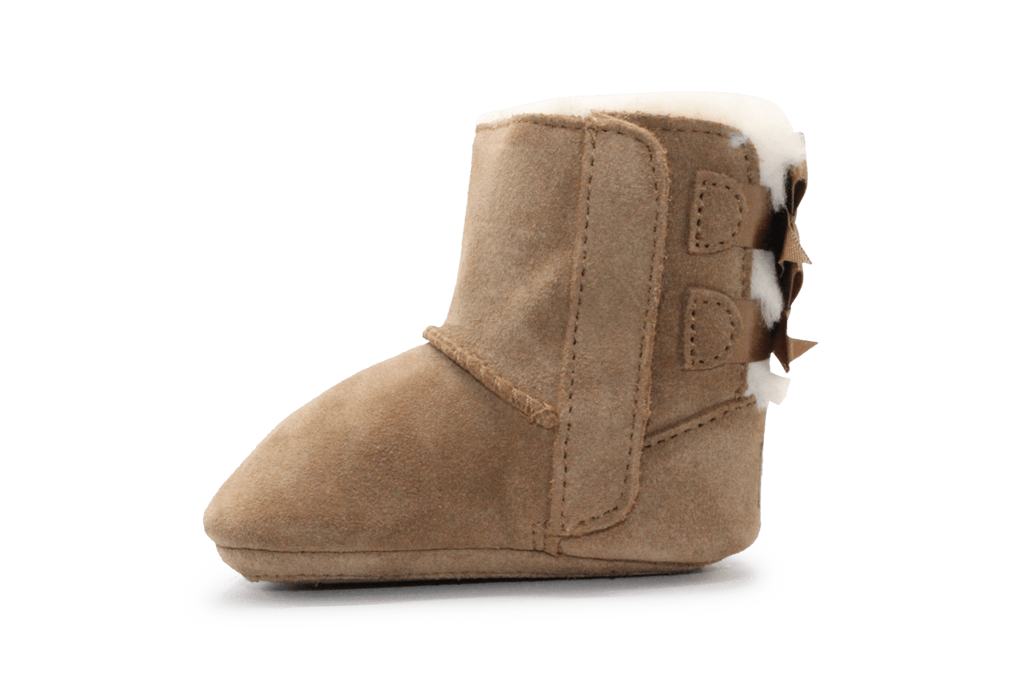 Ugg Baby Bailey Bow - Chestnut - hatshoe