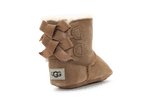 Ugg Baby Bailey Bow - Chestnut - hatshoe