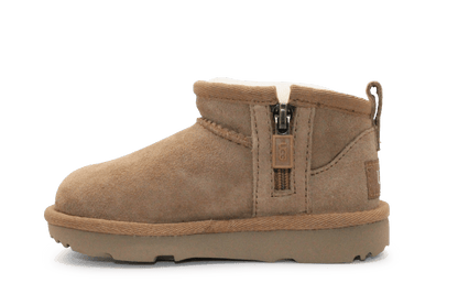 Ugg Classic Ultra Mini Toddler Laarsje - Chestnut - hatshoe