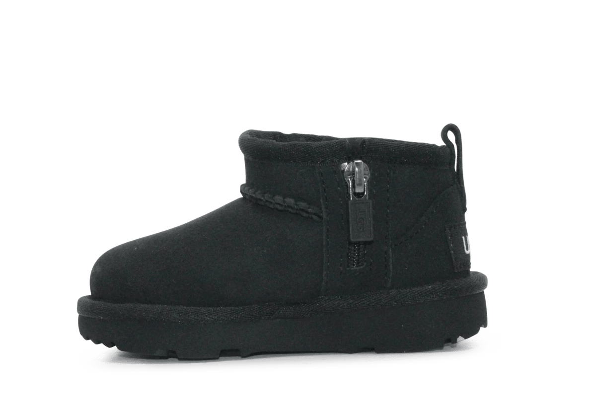 Ugg Classic Ultra Mini Toddler Laarsje - Zwart - hatshoe