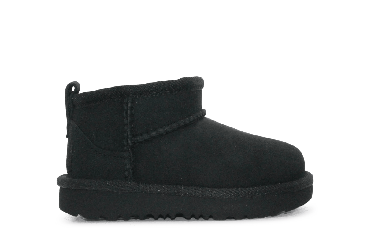 Ugg Classic Ultra Mini Toddler Laarsje - Zwart - hatshoe