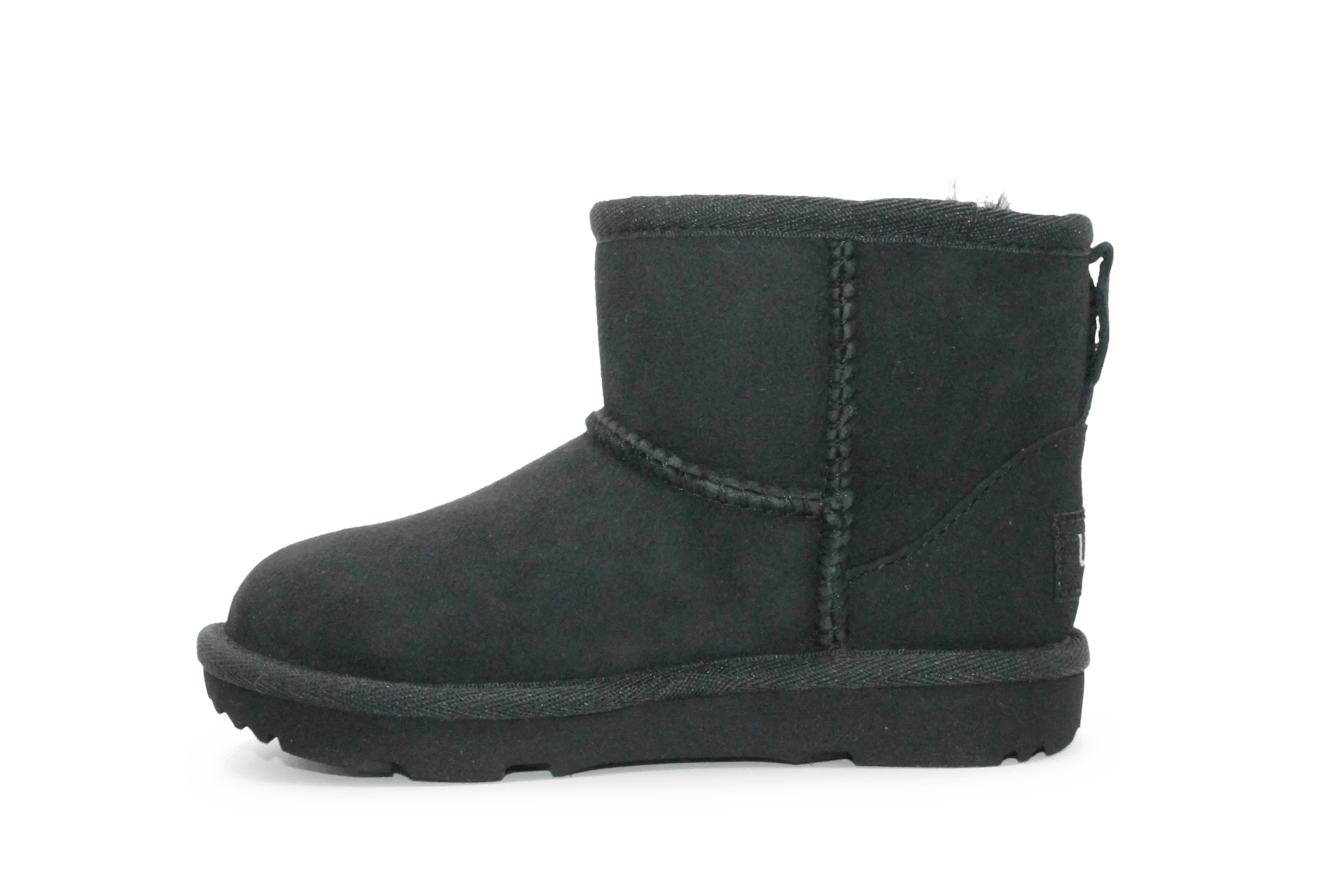 Ugg Kids Classic Mini II Laars - Zwart - hatshoe