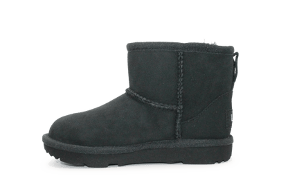 Ugg Kids Classic Mini II Laars - Zwart - hatshoe