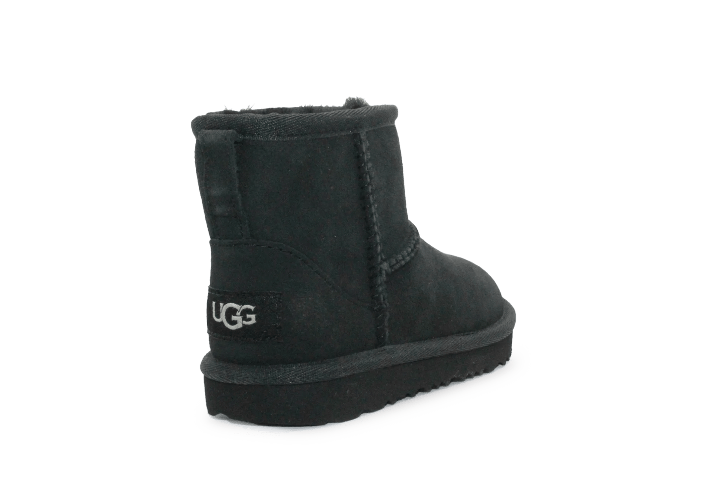 Ugg Kids Classic Mini II Laars - Zwart - hatshoe