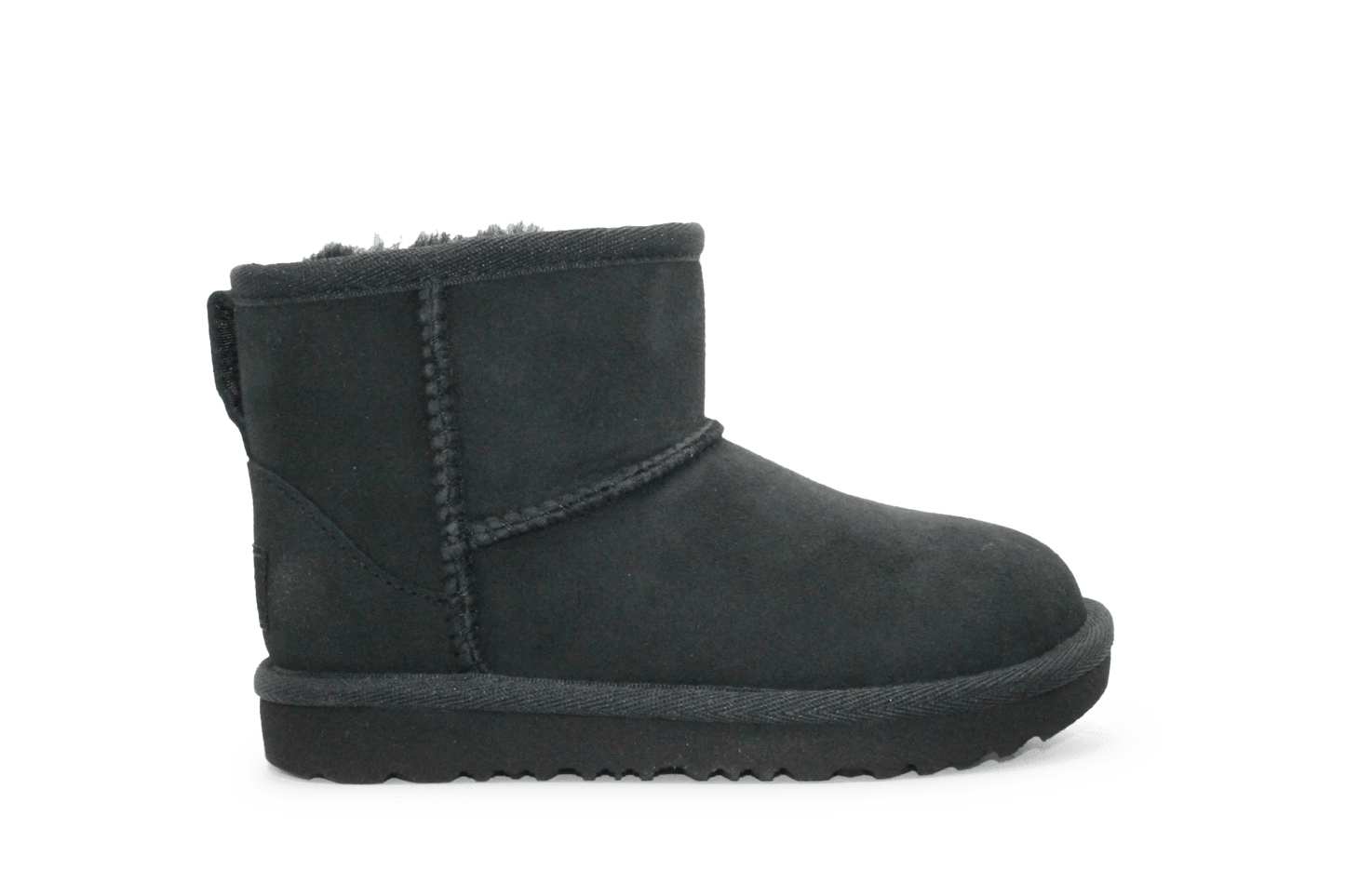 Ugg Kids Classic Mini II Laars - Zwart - hatshoe