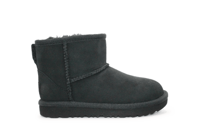 Ugg Kids Classic Mini II Laars - Zwart - hatshoe