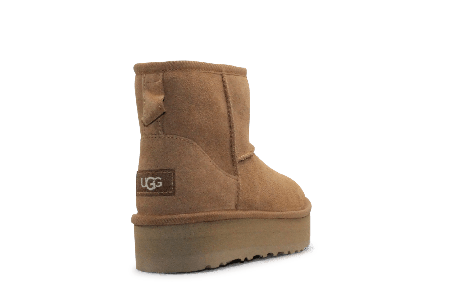 Ugg Kids Classic Mini Platform - Chestnut - hatshoe