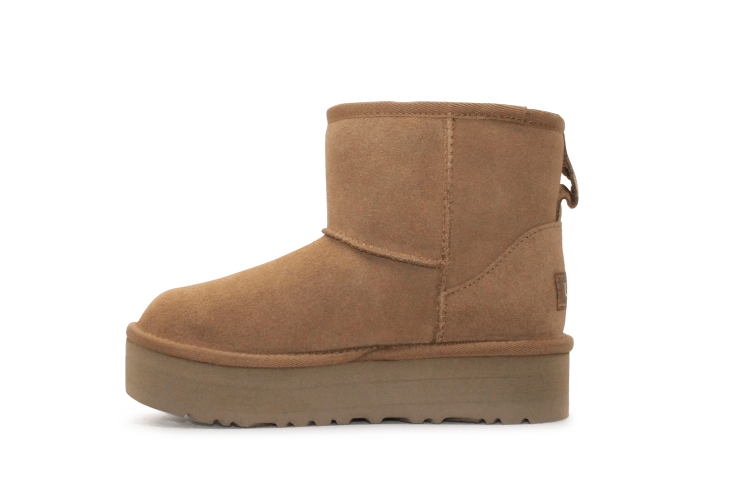 Ugg Kids Classic Mini Platform - Chestnut - hatshoe