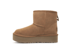 Ugg Kids Classic Mini Platform - Chestnut - hatshoe