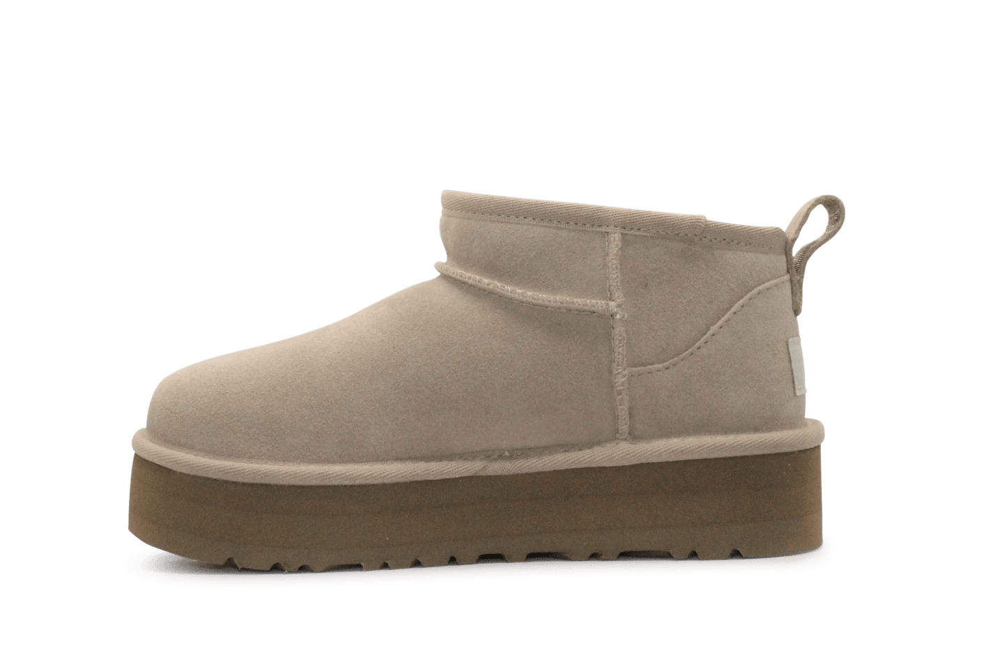 Ugg Kids Classic Ultra Mini Platform - Beige - hatshoe