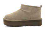 Ugg Kids Classic Ultra Mini Platform - Light Bronze - hatshoe