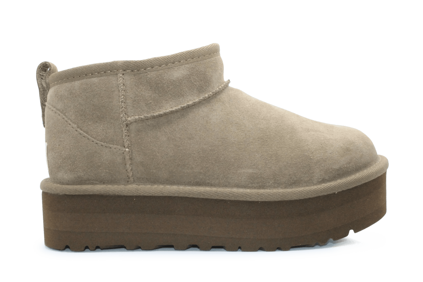 Ugg Kids Classic Ultra Mini Platform - Light Bronze - hatshoe