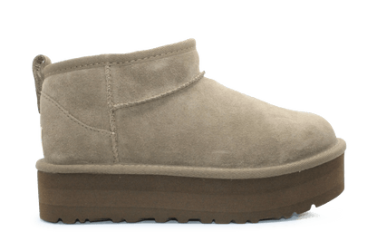 Ugg Kids Classic Ultra Mini Platform - Light Bronze - hatshoe