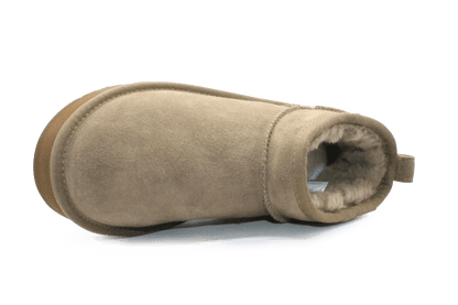 Ugg Kids Classic Ultra Mini Platform - Light Bronze - hatshoe