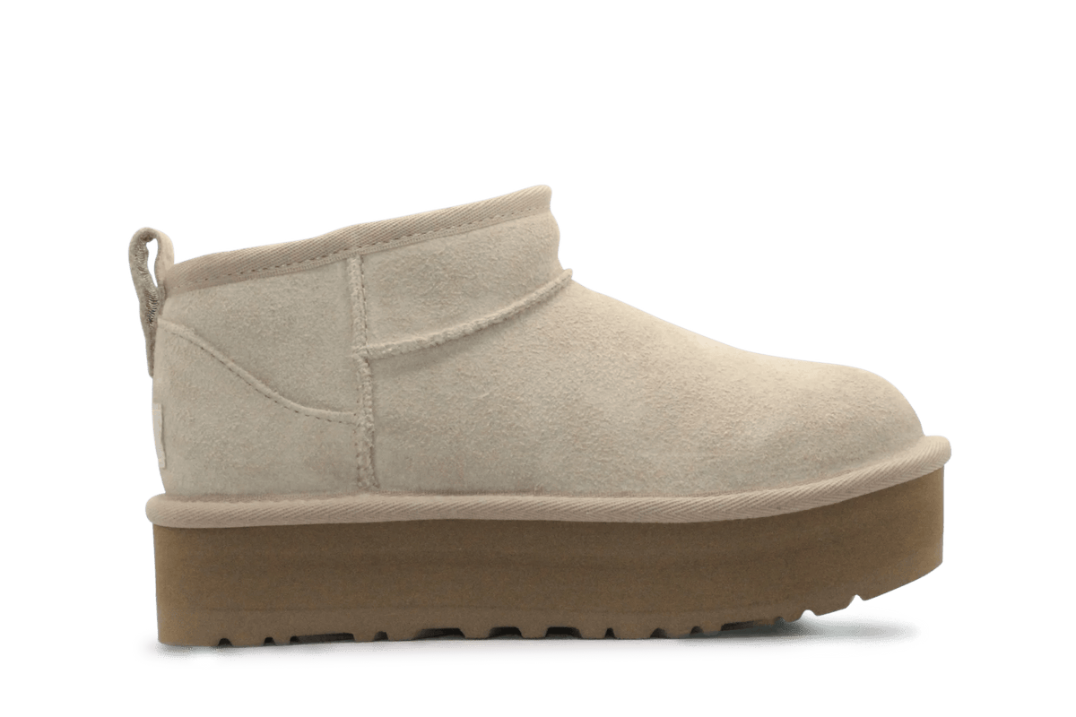 Ugg Kids Classic Ultra Mini Platform - Sand - hatshoe