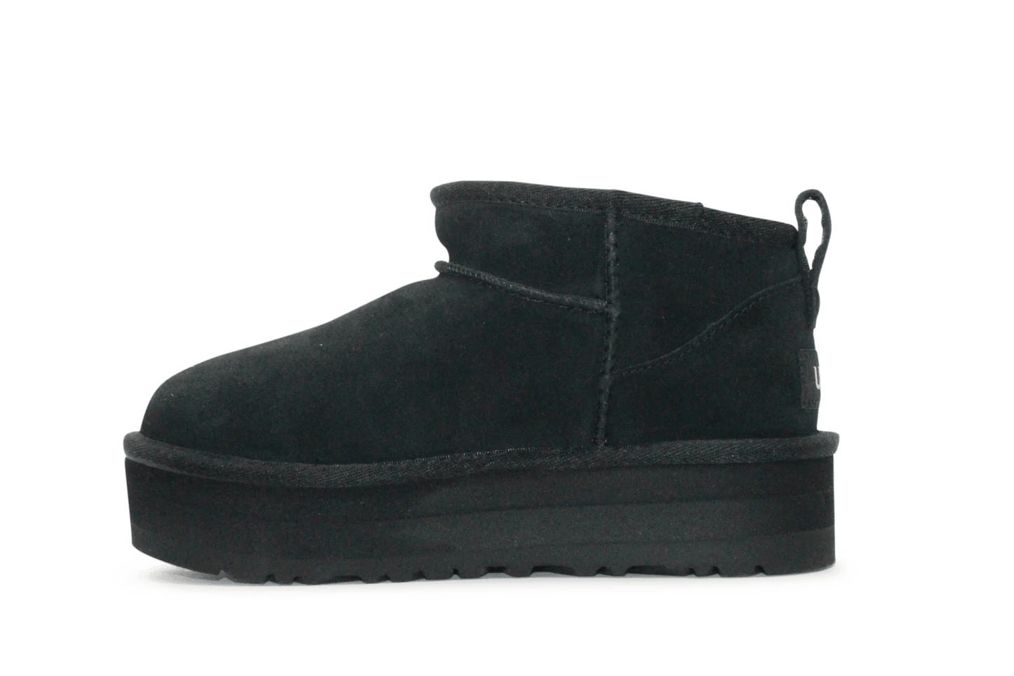 Ugg Kids Classic Ultra Mini Platform - Zwart - hatshoe