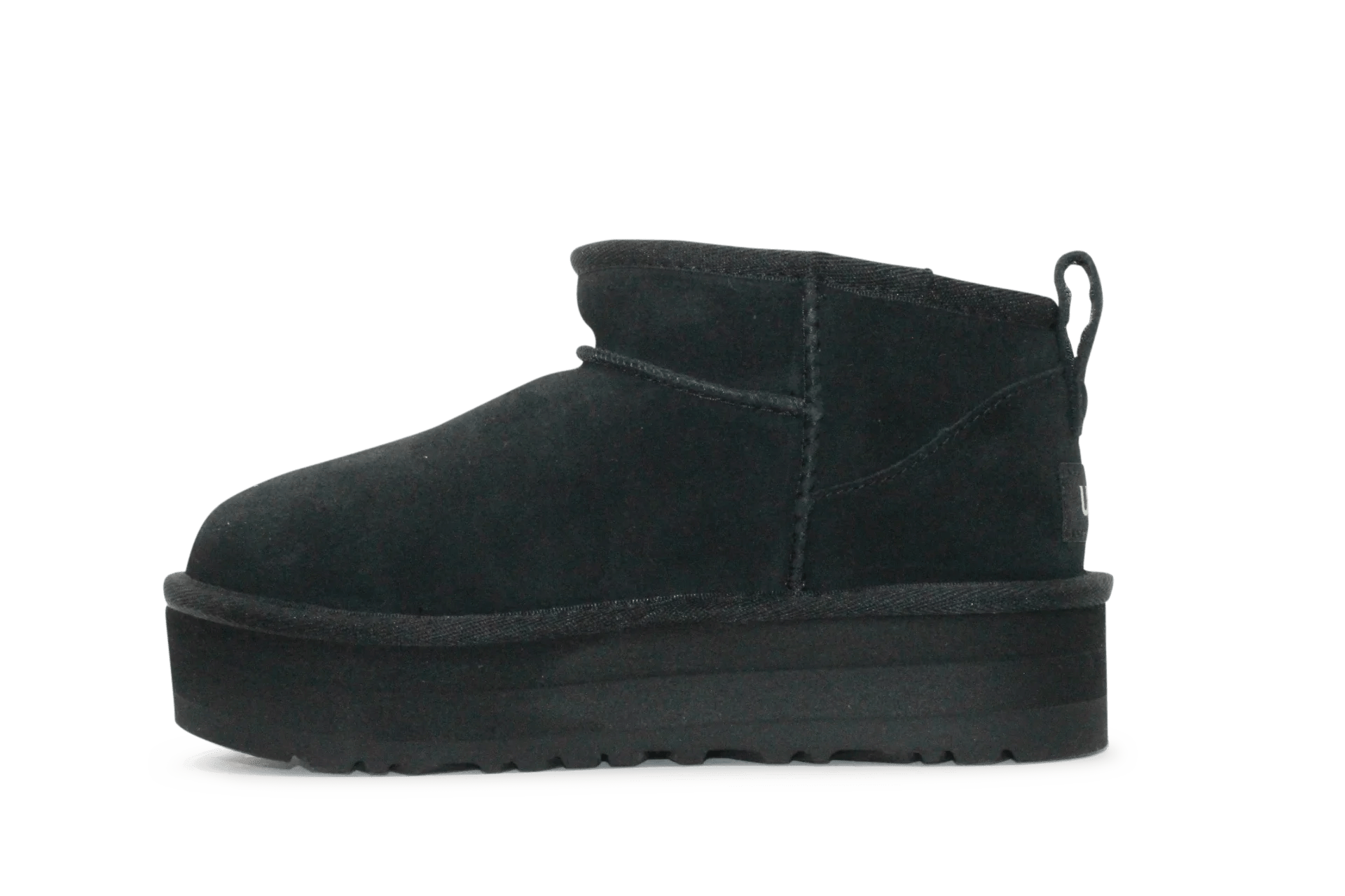Ugg Kids Classic Ultra Mini Platform - Zwart - hatshoe