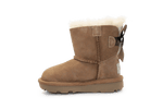 Ugg Kids Mini Bailey Bow II Laars - Chestnut Strik - hatshoe