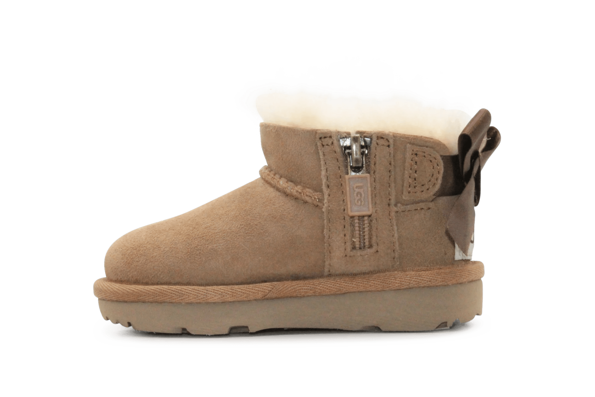 Ugg Kids Ultra Mini Bailey Bow II Laars - Chestnut