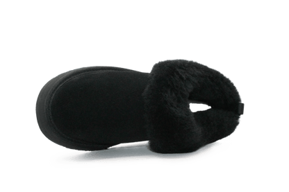 Ugg Razzelle Enkellaarsje - Zwart - hatshoe