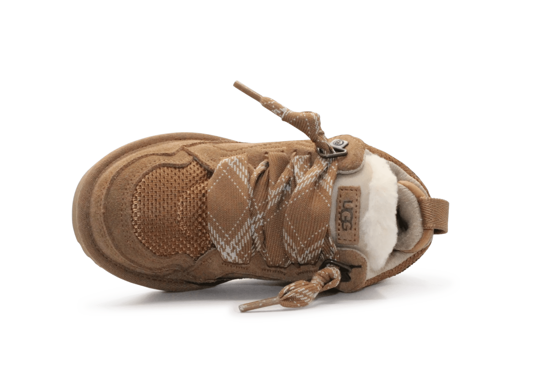 Ugg Sneaker Lowmel Kids Veterschoen - Chestnut