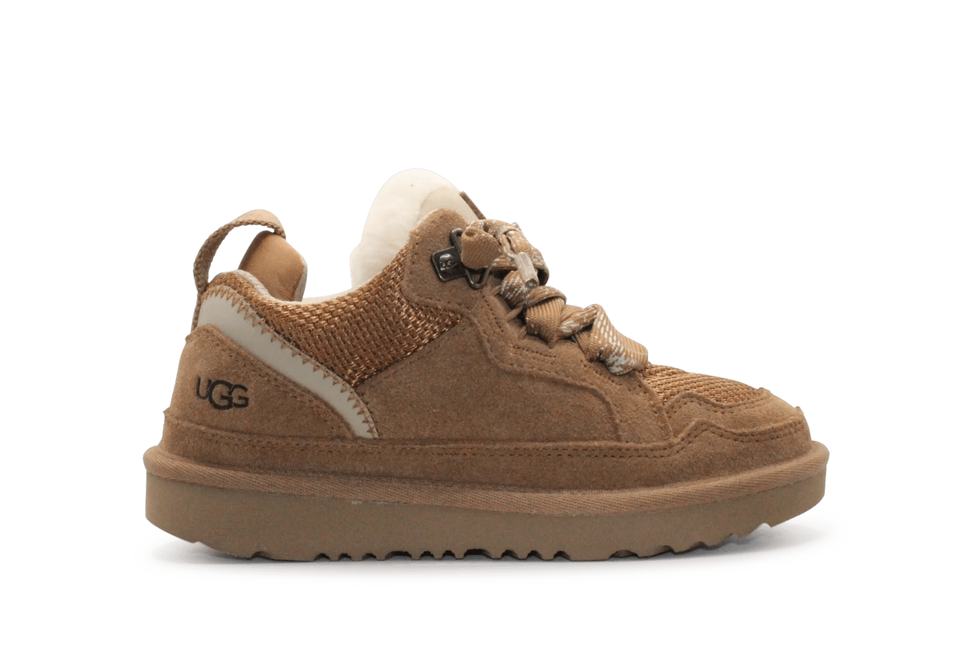 Ugg Sneaker Lowmel Kids Veterschoen - Chestnut - hatshoe