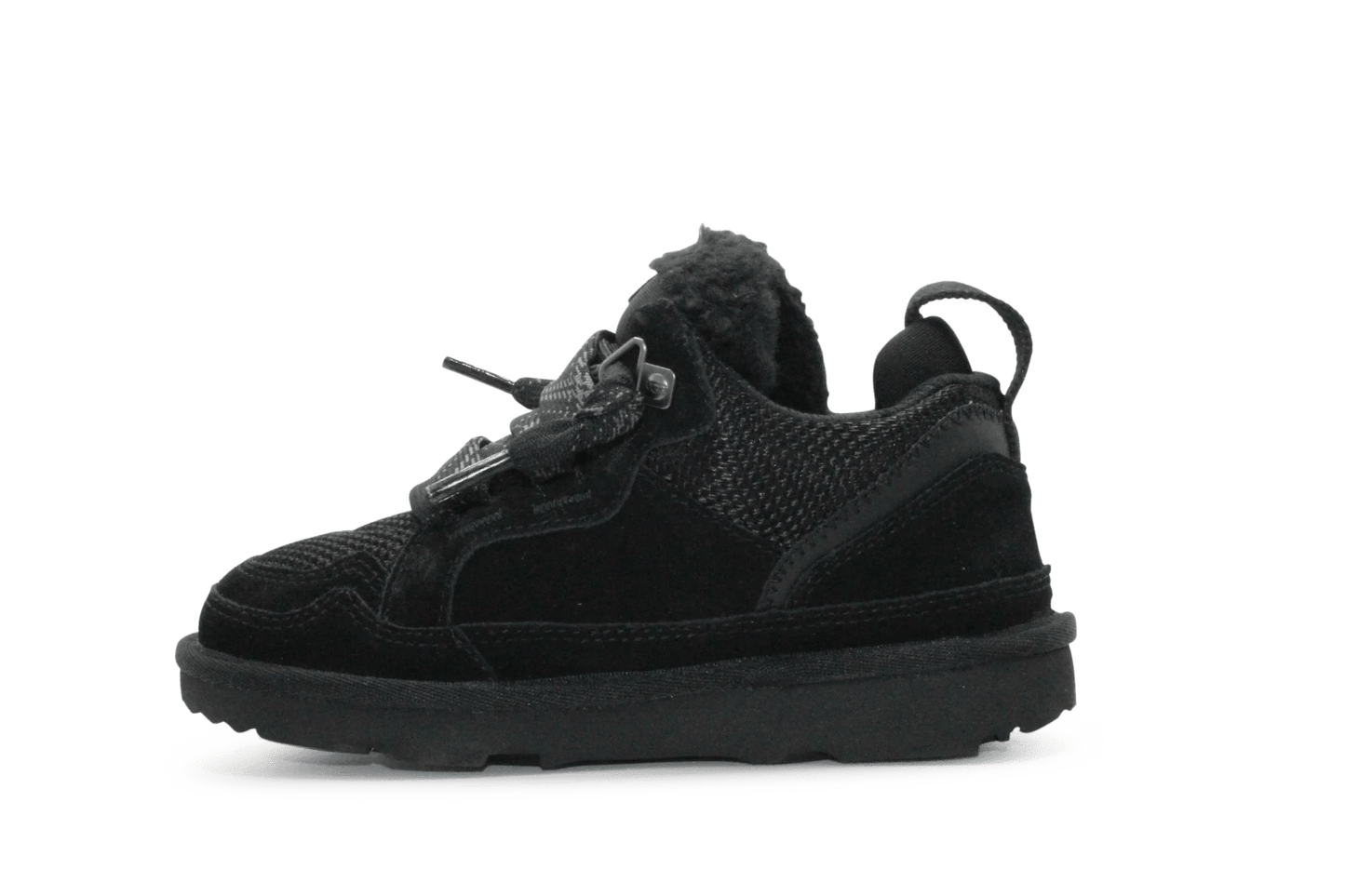 Ugg Sneaker Lowmel Kids Veterschoen - Zwart - hatshoe