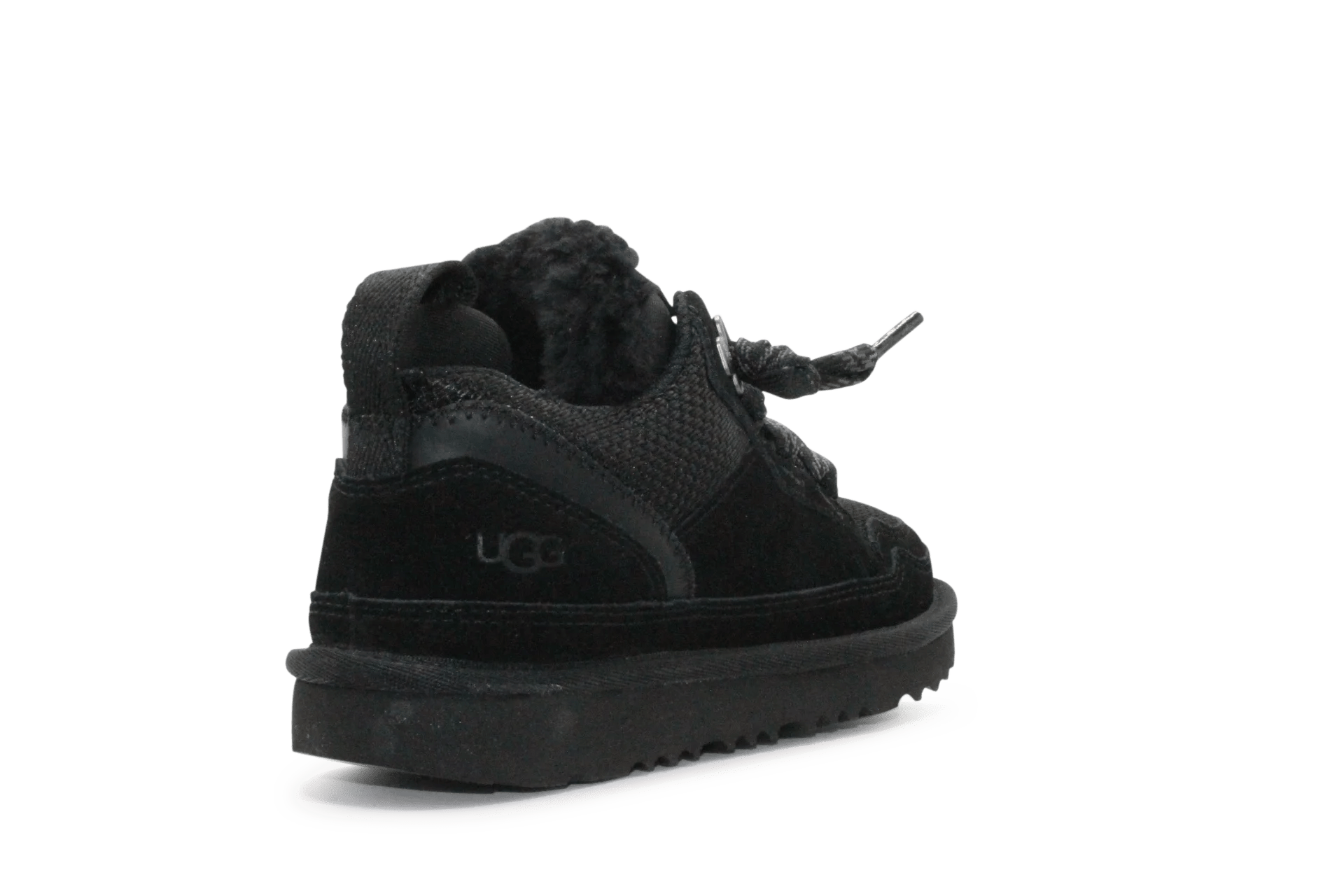 Ugg Sneaker Lowmel Kids Veterschoen - Zwart