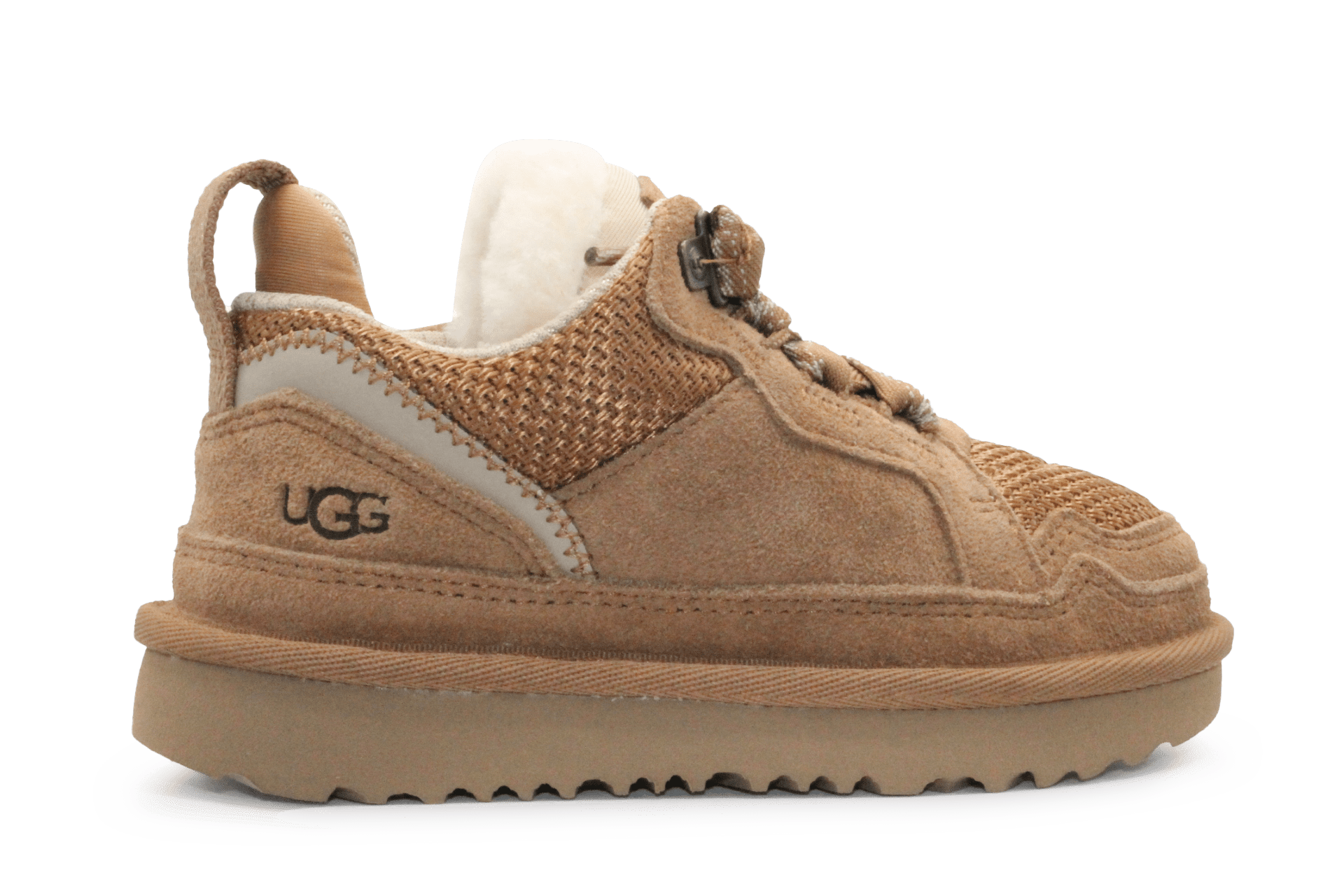 Ugg Sneaker Lowmel Veter & Klittenband - Chestnut