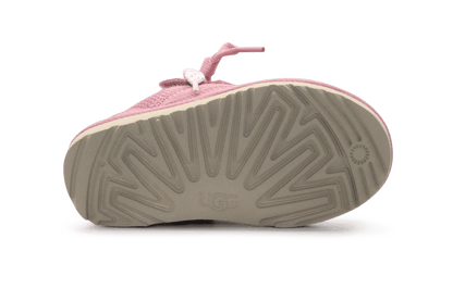 Ugg Sneaker Lowmel Veter & Klittenband - Roze - hatshoe