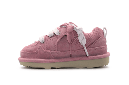 Ugg Sneaker Lowmel Veter & Klittenband - Roze - hatshoe