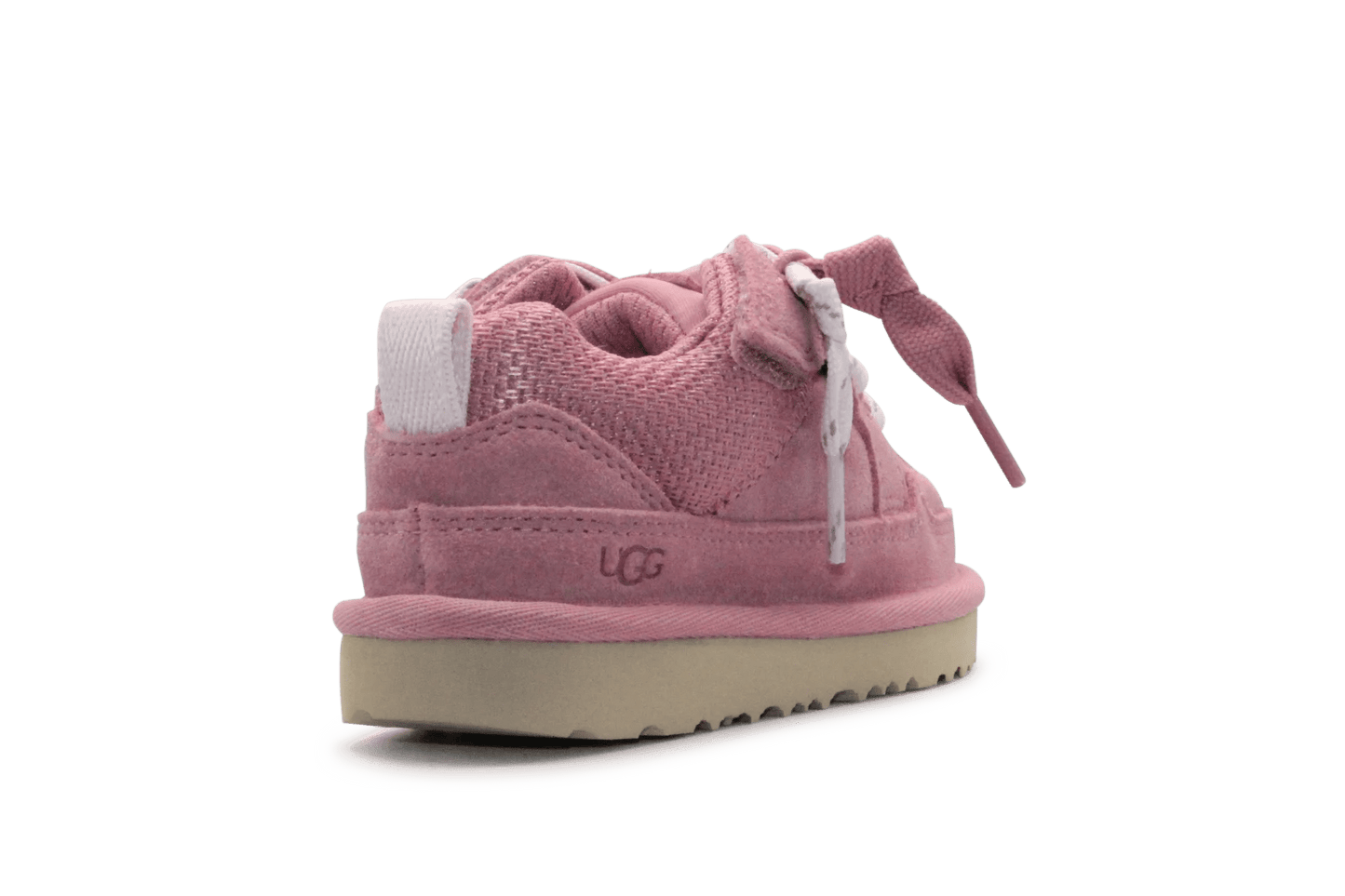 Ugg Sneaker Lowmel Veter & Klittenband - Roze - hatshoe