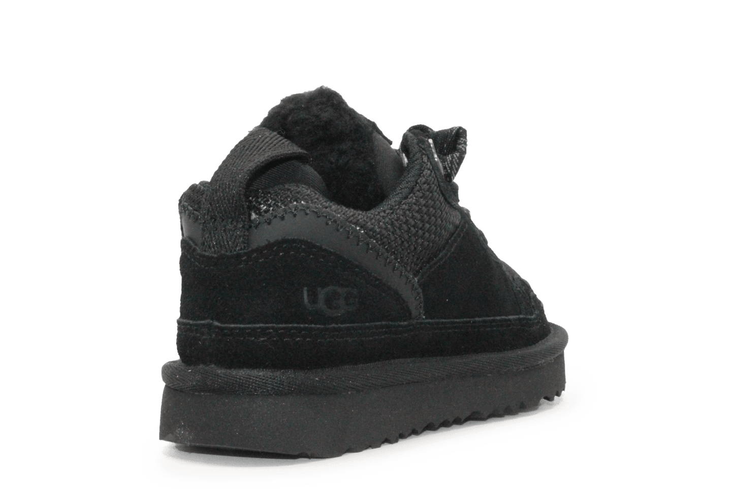 Ugg Sneaker Lowmel Veter & Klittenband - Zwart - hatshoe